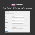 WooCommerce FirstData UK